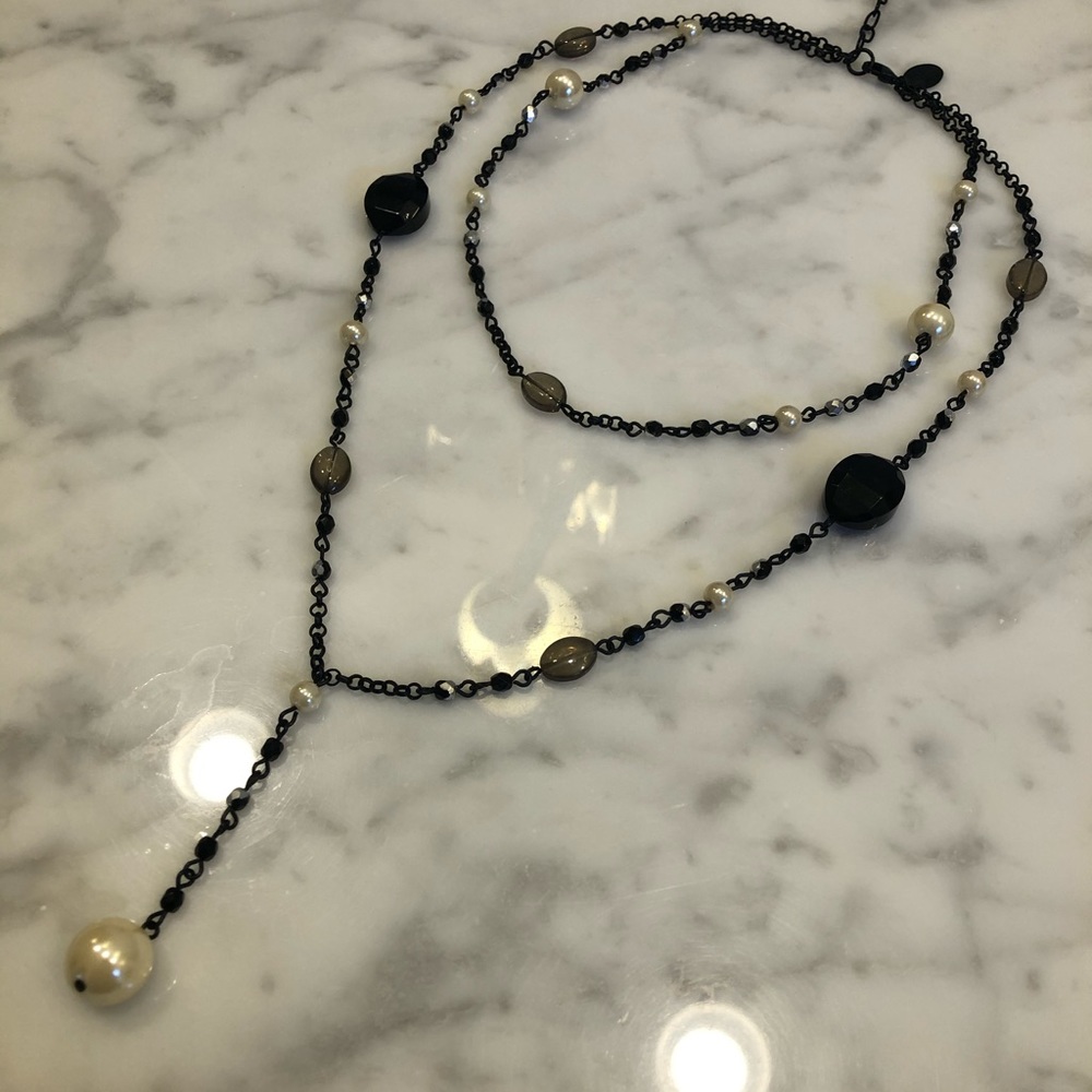 White House Black Market beaded necklace
